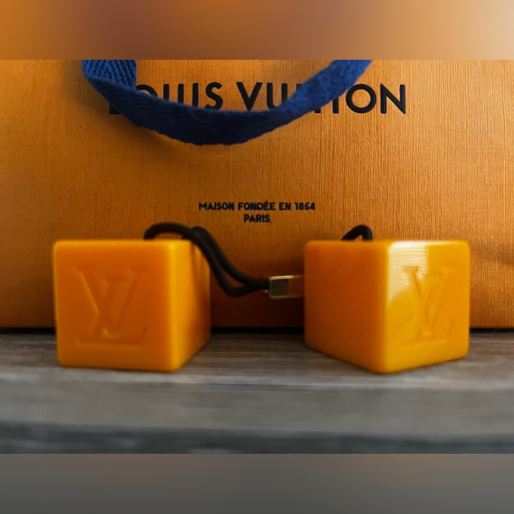Louis Vuitton Hair Tie Cubes